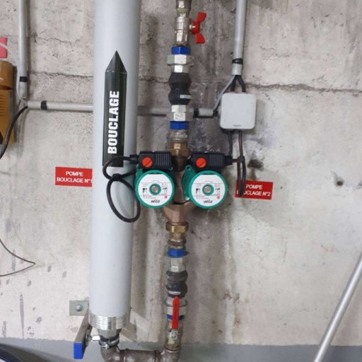 Remplacement pompe bouclage